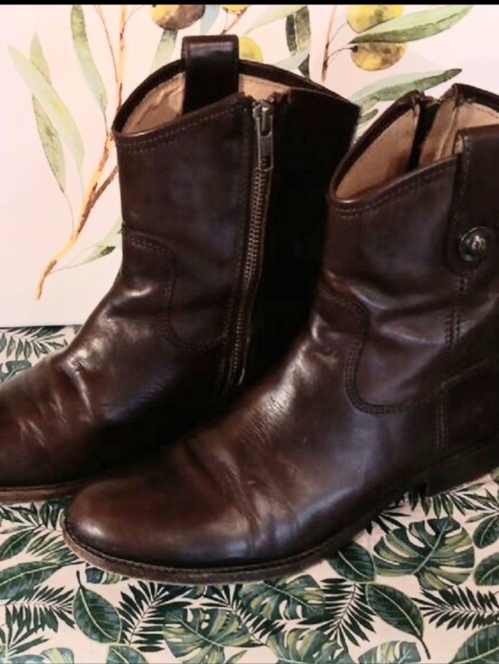 FRYE Melissa Button Front Boots. Country. Coastal Cowgirl. Equestrian